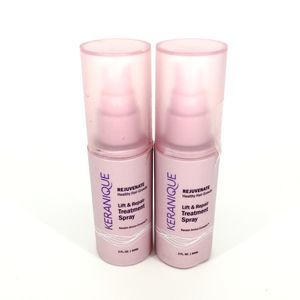 Lot 2 Keranique Lift and Repair Treatment Spray 2oz for Thicker Fuller Hair New